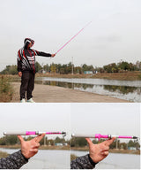 Trout Pesca Fishing Rod and Reel Combo 1.5m1.8m 2.1m 2.4m Carbon Fibe Lure Rods and 5.2:1 Spinning Wheel 7.2:1 Baitcasting Reels