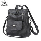High Quality Women Leather Backpacks Female Shoulder Bag Sac à dos Travel Ladies Bagpack Mochilas School Bags For Girls bolsa 가방