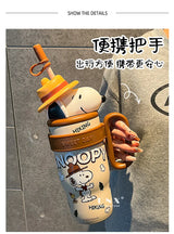 New Crayon Shin-chan Cute Cartoon Sakurada Nene Vacuum Cup Kawaii High-Capacity Water Cup Lovely Periphery Home Decor Gifts