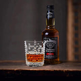 1PCS Whiskey Glass, Old Fashioned Rocks Glasses Tumblers, Glassware for Cocktail Scotch, Bourbon, Gin, Voldka, Brandy