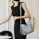 Multi-Pocket PU Leather Shoulder Bag For Women, Stylish Versatile Crossbody, Lightweight Purse With Adjustable Strap