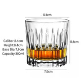 Whiskey Glasses,Engraved Whiskey Glass,Old Fashioned Whiskey Glasses,Classical Scotch Glasses,Perfect Gift for Scotch Lovers