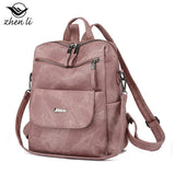High Quality Women Leather Backpacks Female Shoulder Bag Sac à dos Travel Ladies Bagpack Mochilas School Bags For Girls bolsa 가방