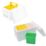 Queen Bee Breeding Box Bee Mating Box Foam Bee Hive Box Beekeeper Garden Pollination Box Bee Breeding Case Beekeeping Equipment