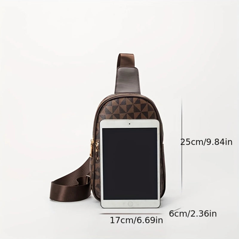 Men's Casual Chest Bag for Hiking, Travel Cycling - Outdoor Shoulder Bag - Upgrade Your Adventure Gear
