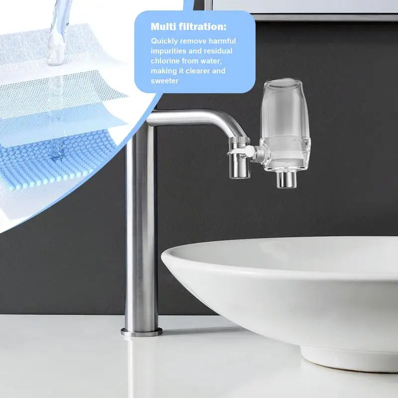 Sink Filter Water Faucet 2 Modes Sink Water Filter Bathroom Faucet Filter Sink Faucet Filter Water Purifier For Sink Water