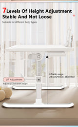 Computer Desk Bed Top Desk Adjustable Folding Simple Home Bedroom Sitting Floor Bay Window Laptop Office Small Desk Board