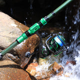 Sougayilang Fishing Rod Reel Combo 1.8-3.0m 24 Ton Carbon Fibre Telescopic Fishing Rod 1000-4000 12+1BB Spinning Reels Set Pesca
