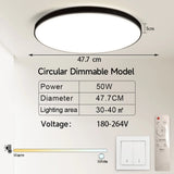 Led Ceiling Light Bathroom Lights Room Chandelier kitchen Panel Fixtures Luminair Hanging For Home Aisle Lighting Ceiling Lamp