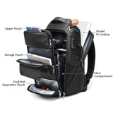 Travel Outdoor Camera Backpack Professional Photography Tripod Camera Bag 16 inches Laptop Backpack Drone Backpack