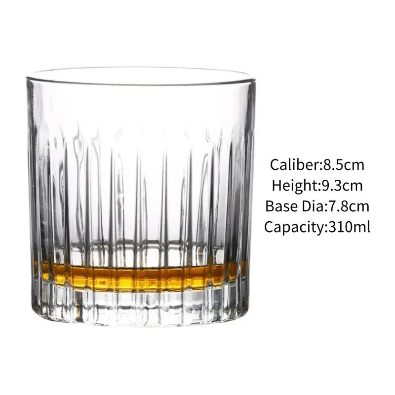 Whiskey Glasses,Engraved Whiskey Glass,Old Fashioned Whiskey Glasses,Classical Scotch Glasses,Perfect Gift for Scotch Lovers