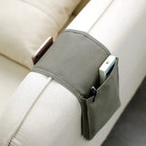 Cotton Linen Bedside  Bag Organizer Bed Desk Sofa TV Control Hanging Holder Pockets