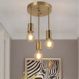 Ceiling Light Fixture Retro Vintage Ceiling Lamp Black Metal for Hallway Entryway Bedroom Balcony Dining Room