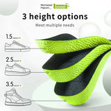 1Pair Height Increase Insoles Shoes Flat Feet Arch Support Orthopedic Insoles Sneakers Heel Lift Half Shoe Pads Height Boosters