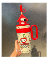 New Crayon Shin-chan Cute Cartoon Sakurada Nene Vacuum Cup Kawaii High-Capacity Water Cup Lovely Periphery Home Decor Gifts