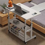 Bedside Table Liftable Computer Desk Minimalist Movable Computer Desk Portable Multi-functional Small Home Office Furniture