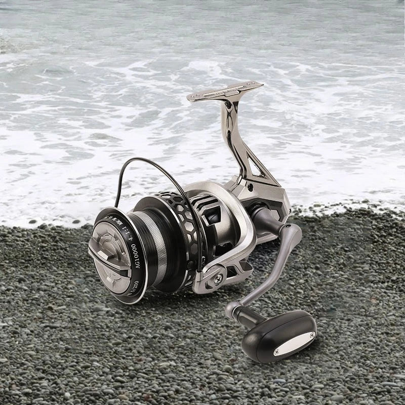 SPINNING REEL Fishing AG2500/AG3500/AG4500AG5500AG6500/AG7500/8000/10000/12000 Spinning Reel Smooth - Running Fishing Reel