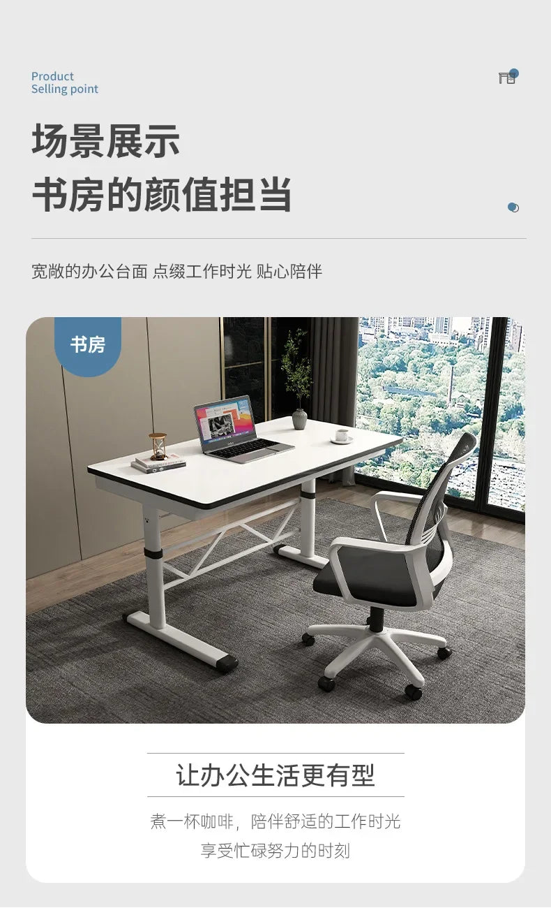 Computer Desk Electric Standing Desk with Drawers, Stand up Desk with Monitor Stand, Laptop Stand with Memory Preset Controller