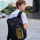 Mobile Phone Case Pouch Waist Bag Waterproof Nylon Multifunction Casual Men Waist Pack with Strap Adjustable for Hiking, Cycling