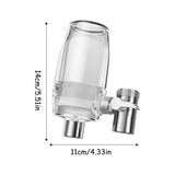 Sink Filter Water Faucet 2 Modes Sink Water Filter Bathroom Faucet Filter Sink Faucet Filter Water Purifier For Sink Water