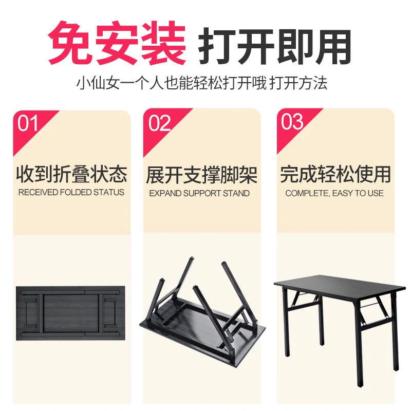 Home Bedroom Computer Desk Desktop Study Table Folding Desk Simple Office Writing Desk Economical Mesas Laptop Table Mesa Gamer