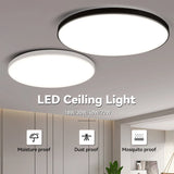 Led Ceiling Light Bathroom Lights Room Chandelier kitchen Panel Fixtures Luminair Hanging For Home Aisle Lighting Ceiling Lamp