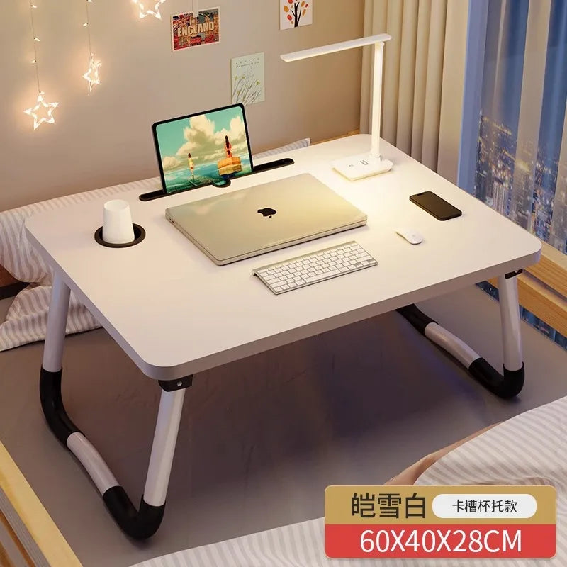 Computer Foldable Desk, Bed Small Table, Dormitory Student, Upper and Lower Bed Study Desk, Bede Stool, Notebook Stand