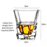 Whiskey Glasses,Engraved Whiskey Glass,Old Fashioned Whiskey Glasses,Classical Scotch Glasses,Perfect Gift for Scotch Lovers