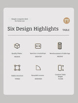 Home Desktop Computer Desk Liftable Study Desk Dormitory Desktop Small Table Home Desktop Small Desk