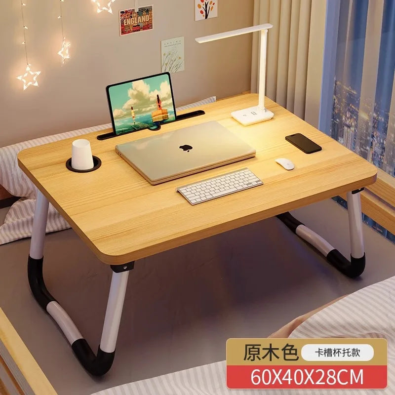 Computer Foldable Desk, Bed Small Table, Dormitory Student, Upper and Lower Bed Study Desk, Bede Stool, Notebook Stand