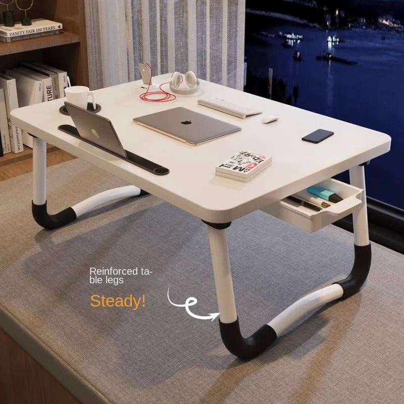 Computer Foldable Desk, Bed Small Table, Dormitory Student, Upper and Lower Bed Study Desk, Bede Stool, Notebook Stand