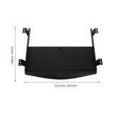 Slide Computer Keyboard Adjustable Stand Office Mouse Platform Tray Drawer with Pen Box Rotating Position under Desk Pull Out