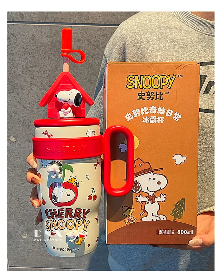 New Crayon Shin-chan Cute Cartoon Sakurada Nene Vacuum Cup Kawaii High-Capacity Water Cup Lovely Periphery Home Decor Gifts
