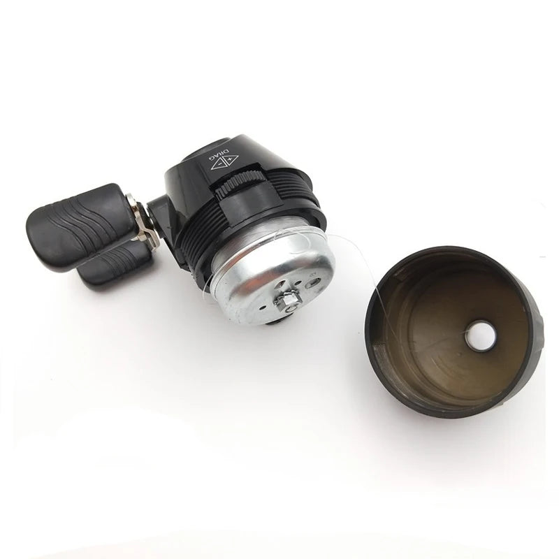 High Quality Fishing Reel Bow Slingshot Spinning Reel Closed Shooting Harpoon Dart Reel Hunting Fish Tools