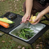 Small Kitchen Sink Stainless Steel Single Bowl Workstation Laundry Utility Sink Portable Farmhouse Kitchen Sink For Balconies