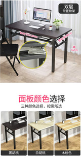 Home Bedroom Computer Desk Desktop Study Table Folding Desk Simple Office Writing Desk Economical Mesas Laptop Table Mesa Gamer