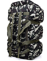 Outdoor 90L Men Tactical Luggage Bag Super Capacity Mountaineering Bags Waterproof Men Backpack Travel Camping Tent Bag