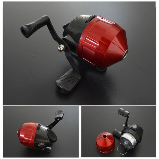 High Quality Fishing Reel Bow Slingshot Spinning Reel Closed Shooting Harpoon Dart Reel Hunting Fish Tools