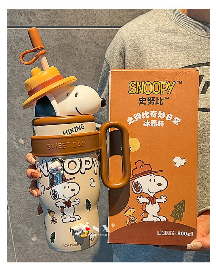 New Crayon Shin-chan Cute Cartoon Sakurada Nene Vacuum Cup Kawaii High-Capacity Water Cup Lovely Periphery Home Decor Gifts