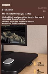 Standing Up and Down Desk Stand Computer Office Workstation Monitor Stand Laptop Stand Foldable and Elevated  Home Office Desk