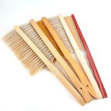 Beekeeping Tools Wood Honey Brush Wasp bee Sweep Beekeeping Equipment Horse Tail Hair New Bee Brush
