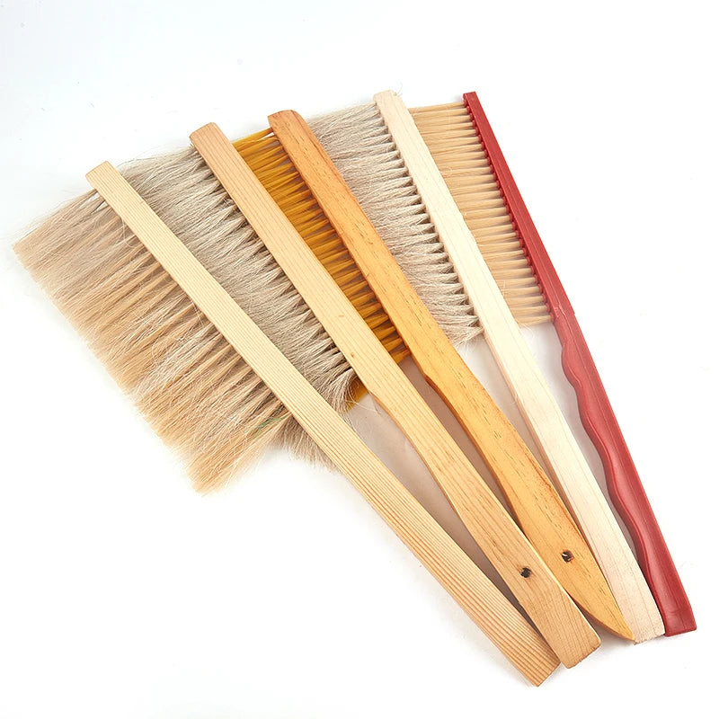 Beekeeping Tools Wood Honey Brush Wasp bee Sweep Beekeeping Equipment Horse Tail Hair New Bee Brush