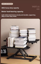 Standing Up and Down Desk Stand Computer Office Workstation Monitor Stand Laptop Stand Foldable and Elevated  Home Office Desk