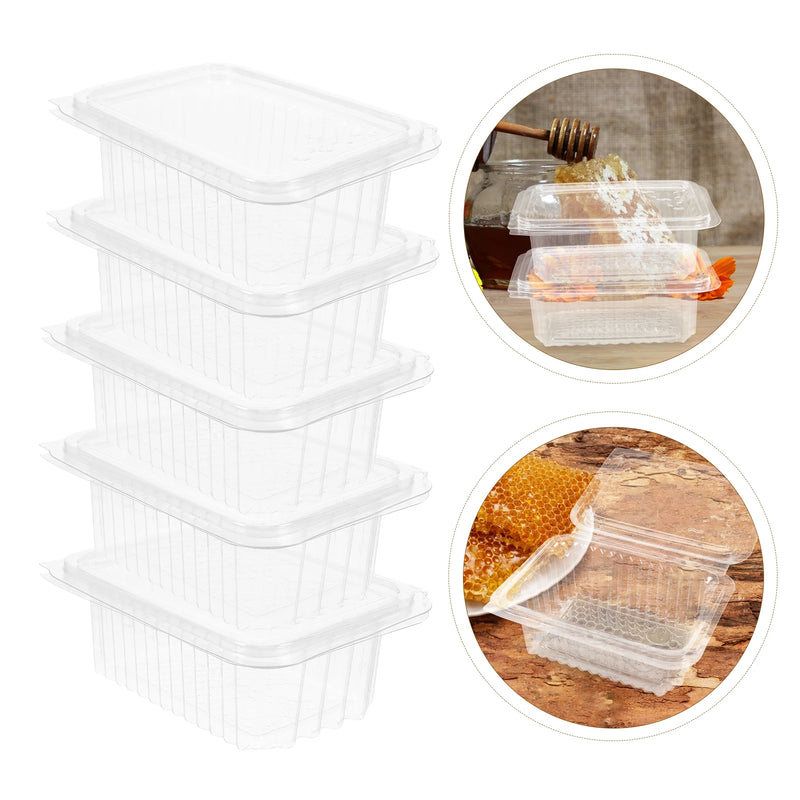 10Pcs Honeycomb Container For Beekeeping Supplies With Lid Honey Keeper Box Beehive Tools Beekeeper Equipment