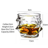 Whiskey Glasses,Engraved Whiskey Glass,Old Fashioned Whiskey Glasses,Classical Scotch Glasses,Perfect Gift for Scotch Lovers