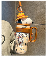 New Crayon Shin-chan Cute Cartoon Sakurada Nene Vacuum Cup Kawaii High-Capacity Water Cup Lovely Periphery Home Decor Gifts