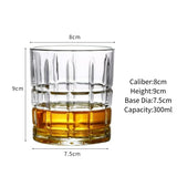 Whiskey Glasses,Engraved Whiskey Glass,Old Fashioned Whiskey Glasses,Classical Scotch Glasses,Perfect Gift for Scotch Lovers