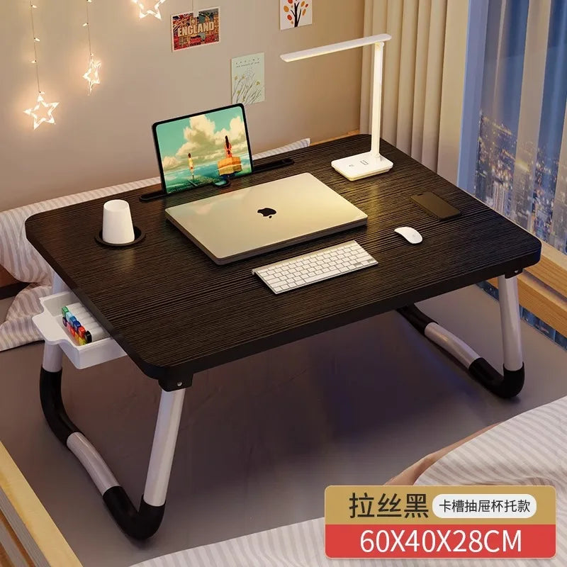Computer Foldable Desk, Bed Small Table, Dormitory Student, Upper and Lower Bed Study Desk, Bede Stool, Notebook Stand