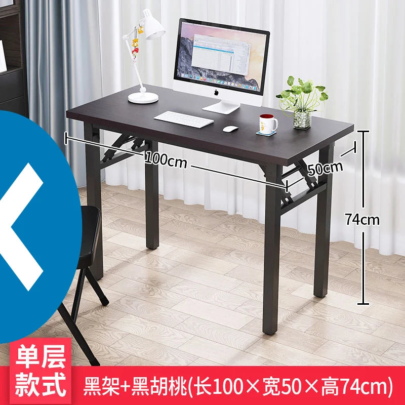 Home Bedroom Computer Desk Desktop Study Table Folding Desk Simple Office Writing Desk Economical Mesas Laptop Table Mesa Gamer
