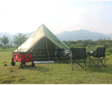 6-10Persons Glaming Luxury Mongolia Yurt Family Travel Hiking Antistorm Outdoor Camping Castle Tent Silver Coated UV Function